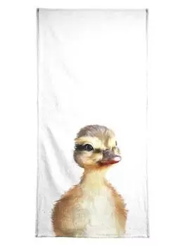 Полотенце Juniqe, цвет gelb & wei