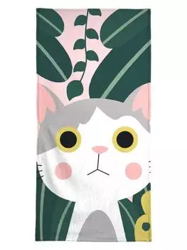 Полотенце Juniqe, цвет grau & grn