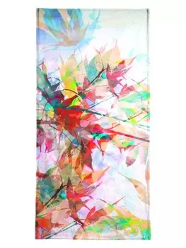 Полотенце Juniqe, цвет grn & rot