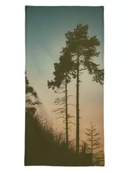 Полотенце Juniqe, цвет orange & schwarz