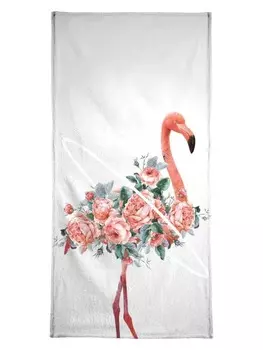 Полотенце Juniqe, цвет rosa & wei