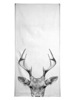 Полотенце Juniqe, цвет schwarz & wei