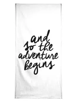 Полотенце Juniqe, цвет schwarz & wei