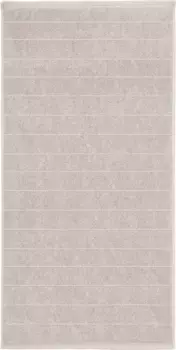 Полотенце Kleine Wolke "Via", (1 шт.), однотонное, в полоску 50х100 см (1 шт.), цвет auster