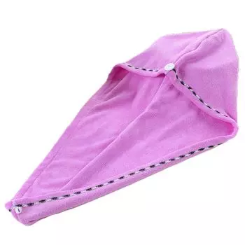 Полотенце KraftKids с капюшоном белое полукругом на пастельно-розовом Stuttg, фиолетовый