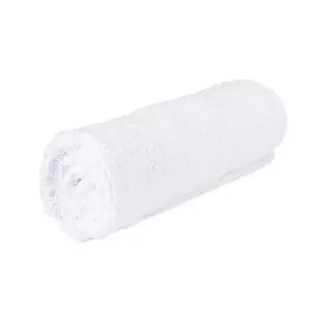 Полотенце кухонное Clayre & Eef 50х70 см, бежевый, синий, хлопок, курица и петух Treb Horecalinnen, белый