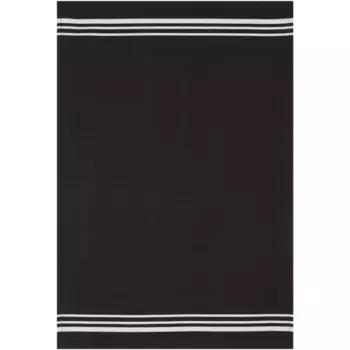Полотенце кухонное лепное «Вафельное, цветное», (набор, 3 шт.) Stuco, черно-белый