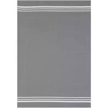 Полотенце кухонное лепное «Вафельное, цветное», (набор, 3 шт.) Stuco, серый/белый