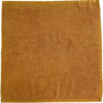 Полотенце кухонное ROSS "Полотенце кухонное махровое, 50х50 см", (комплект, 2 шт), универсальный кухонный помощник из 100% хлопка, однотонный, цвет Senf