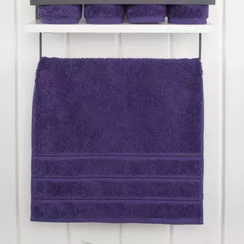 Полотенце льняное для рук American Soft Linen, фиолетовый