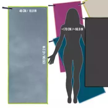 Полотенце LightDry, светло-серый