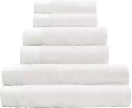 Полотенце Little Cloud "Бао", (1 шт.), сверху горизонтальные полоски Kleine Wolke 50х100 см (1 шт.), цвет Schneewei