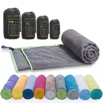 Полотенце LOOKS by Wolfgang Joop 50x100 см - маленькое банное полотенце с вышивкой логотипа, антрацит, однотонный, 100% хлопок Goods & Gadgets, серый