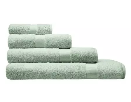 Полотенце махровое органическое Cotonea цвет шалфей-J189 размер 70х140 см