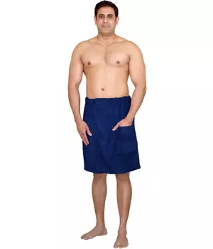 Полотенце махровое SkylineWears, темно-синий