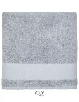 Полотенце »Montreal« Ш x Д 70x140 см белое 500 г/м 100% органический хлопок приятное мягкое очень впитывающее зеленое, 2020103 SOLS, серый