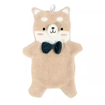 Полотенце Мягкое Нежное Коралловое Флисовое Водопоглощающее Чаша для Кухни-Зеленый+Розовый Stuttg, светло-коричневый