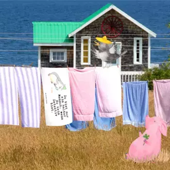 Полотенце Mr. & Mrs. Panda, белый