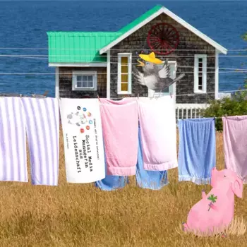 Полотенце Mr. & Mrs. Panda, белый