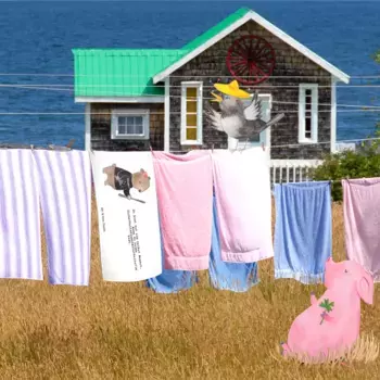 Полотенце Mr. & Mrs. Panda, белый