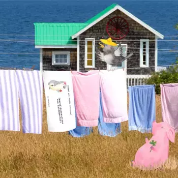 Полотенце Mr. & Mrs. Panda, белый