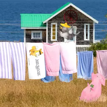 Полотенце Mr. & Mrs. Panda, белый