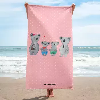 Полотенце Mr. & Mrs. Panda, красный