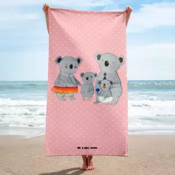 Полотенце Mr. & Mrs. Panda, красный