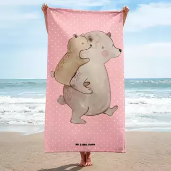 Полотенце Mr. & Mrs. Panda, красный