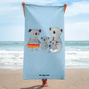 Полотенце Mr. & Mrs. Panda, синий