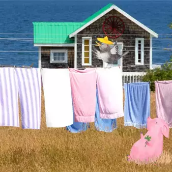 Полотенце Mr. & Mrs. Panda, зеленый