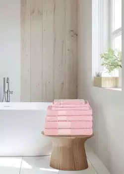 Полотенце Muller Textil, розовый