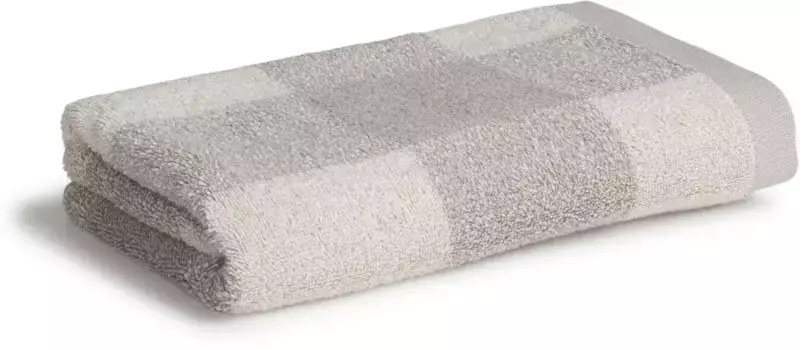 Полотенце Mve "Timeless Check", (1 шт.) 50х100 см (1 шт.), цвет nature/cashmere