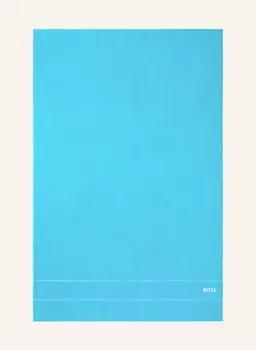 Полотенце однотонное Boss, бирюзовый