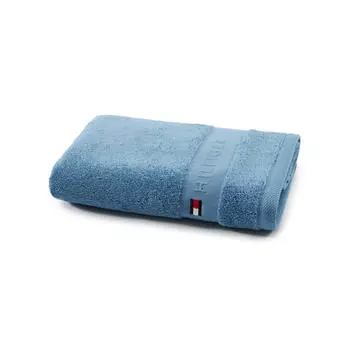 Полотенце однотонное Tommy Hilfiger, синий