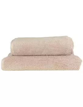 Полотенце Oeko-Tex Standard 100/70 x 140 см - Цвет: Розовый - Размер: 70 x 140 см A & R, бежевый