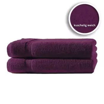 Полотенце One-Home, фиолетовый