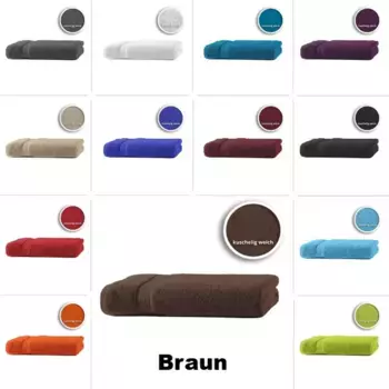 Полотенце One-Home, коричневый