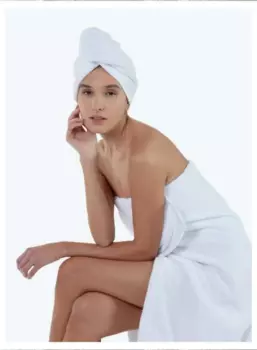 Полотенце-парео Maison Sucree Pepe In Terry With Elastic, белый