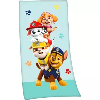 Полотенце PAW PATROL «Paw Patrol», (1 шт., банное полотенце 75 x 150 см), с яркой цветной печатью, цвет bunt