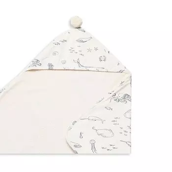 Полотенце Per с капюшоном Pehr, белый