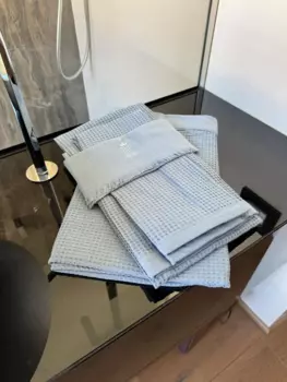 Полотенце PHP Joy Shower/Sea Honeycomb Cotton Maxi 90180, голубой