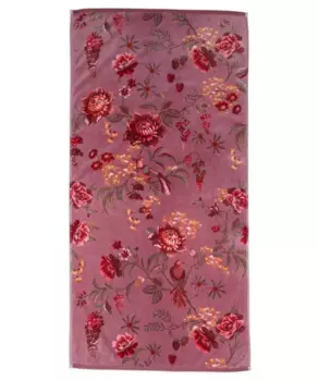 Полотенце Pip Studio Secret Garden Bath In Sponge, розово-лиловый