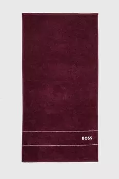 Полотенце Plain Burgundy 50 х 100 см Boss, гранатовый