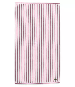 Полотенце пляжное Lacoste Home, белый