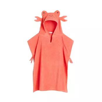 Полотенце-пончо H&amp;M Towel, оранжевый/краб