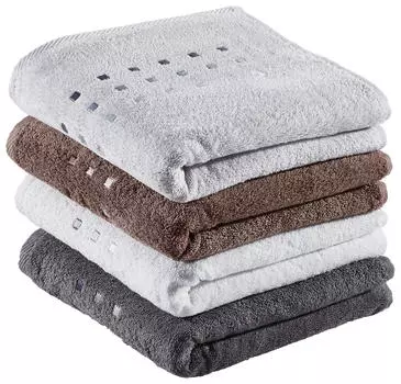 Полотенце quattro Esposa, серебряный