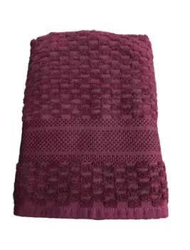 Полотенце Re Sole Bricks, фиолетово-бордовый