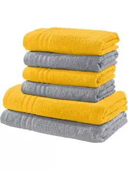 Полотенце REDBEST, цвет gelb/hellgrau