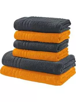 Полотенце REDBEST, цвет orange/anthrazit